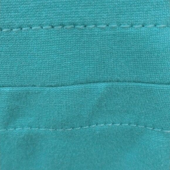 Talbots Turquoise Ponte Knit Dress - Picture 14 of 15